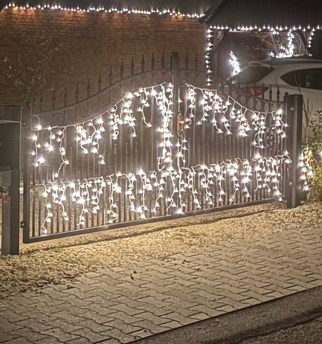 Østvænget flot julelys